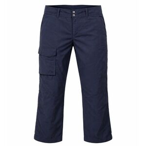 Columbia PFG Women 8 Navy Blue Omni-Shade Cargo Pants Fishing Hiking XL8981